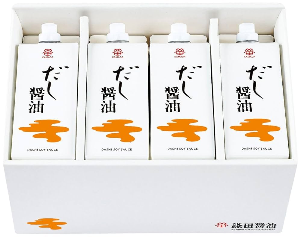 Amazon.co.jp: 鎌田醤油 だし醤油500ml × 8本セット箱入り